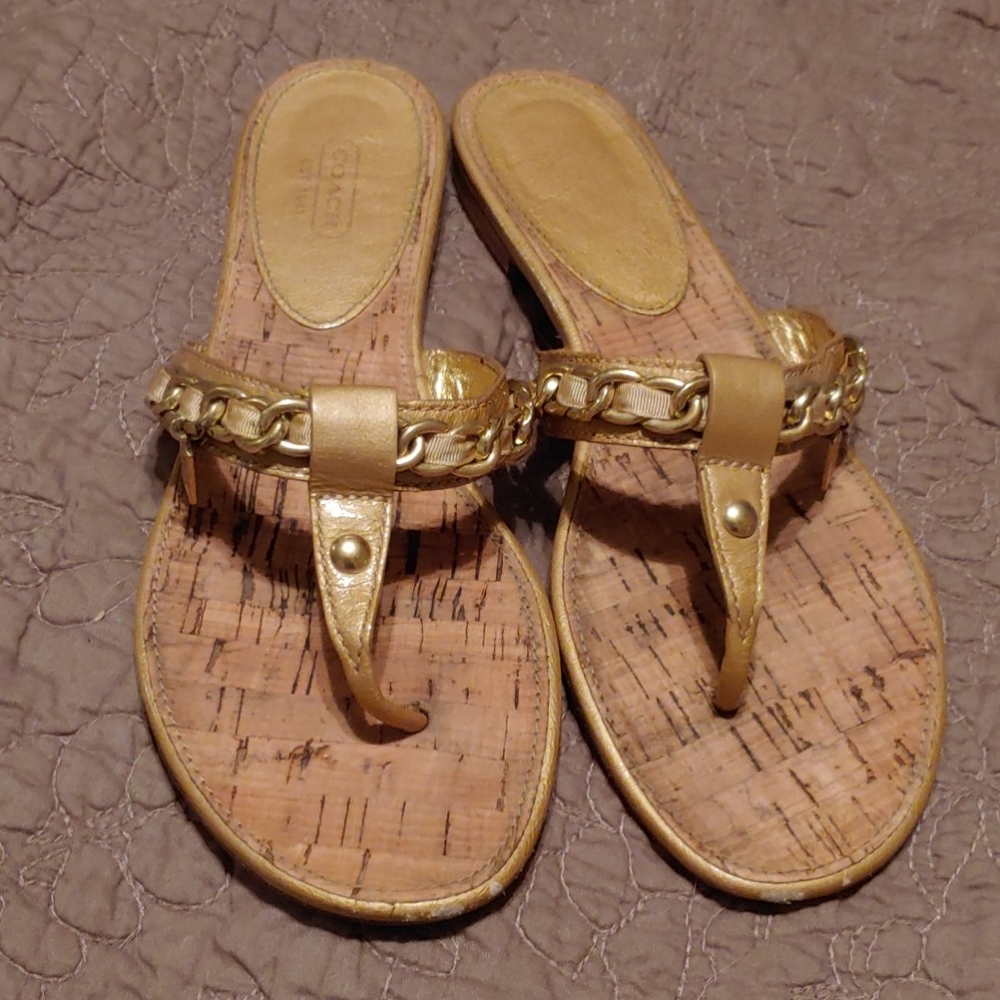 Coach sandals